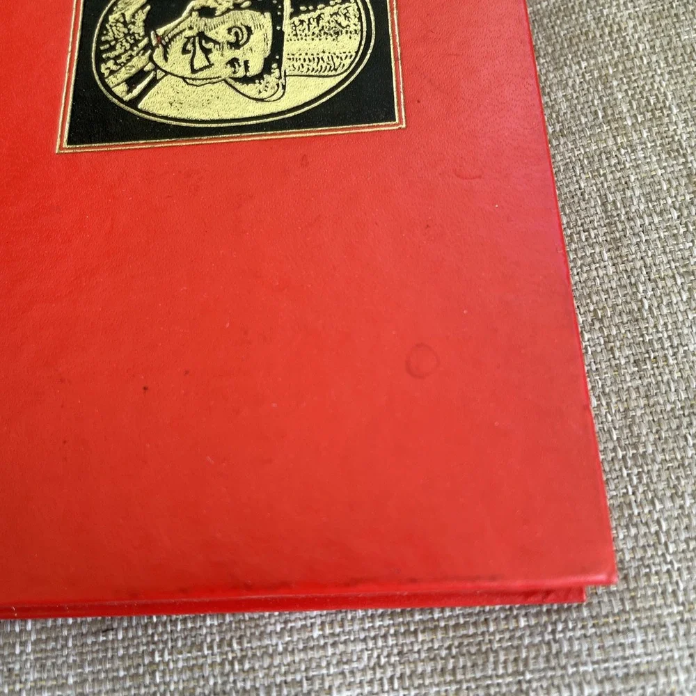 Old Mr. Boston DeLuxe Official Bartender's Guide 1967 Hardcover Book Vintage Red